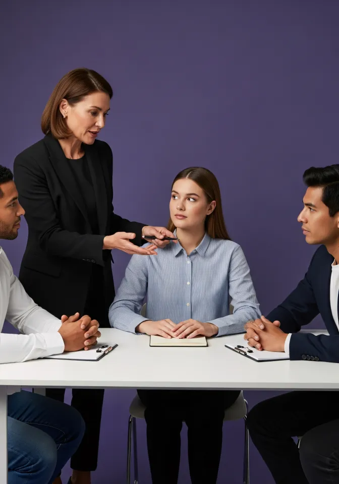 Reunião com consultor financeiro experiente